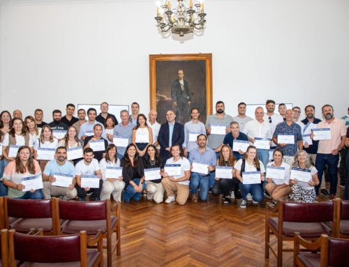 Entrega de certificados del curso de Etiquetado de Eficiencia Energética de Viviendas